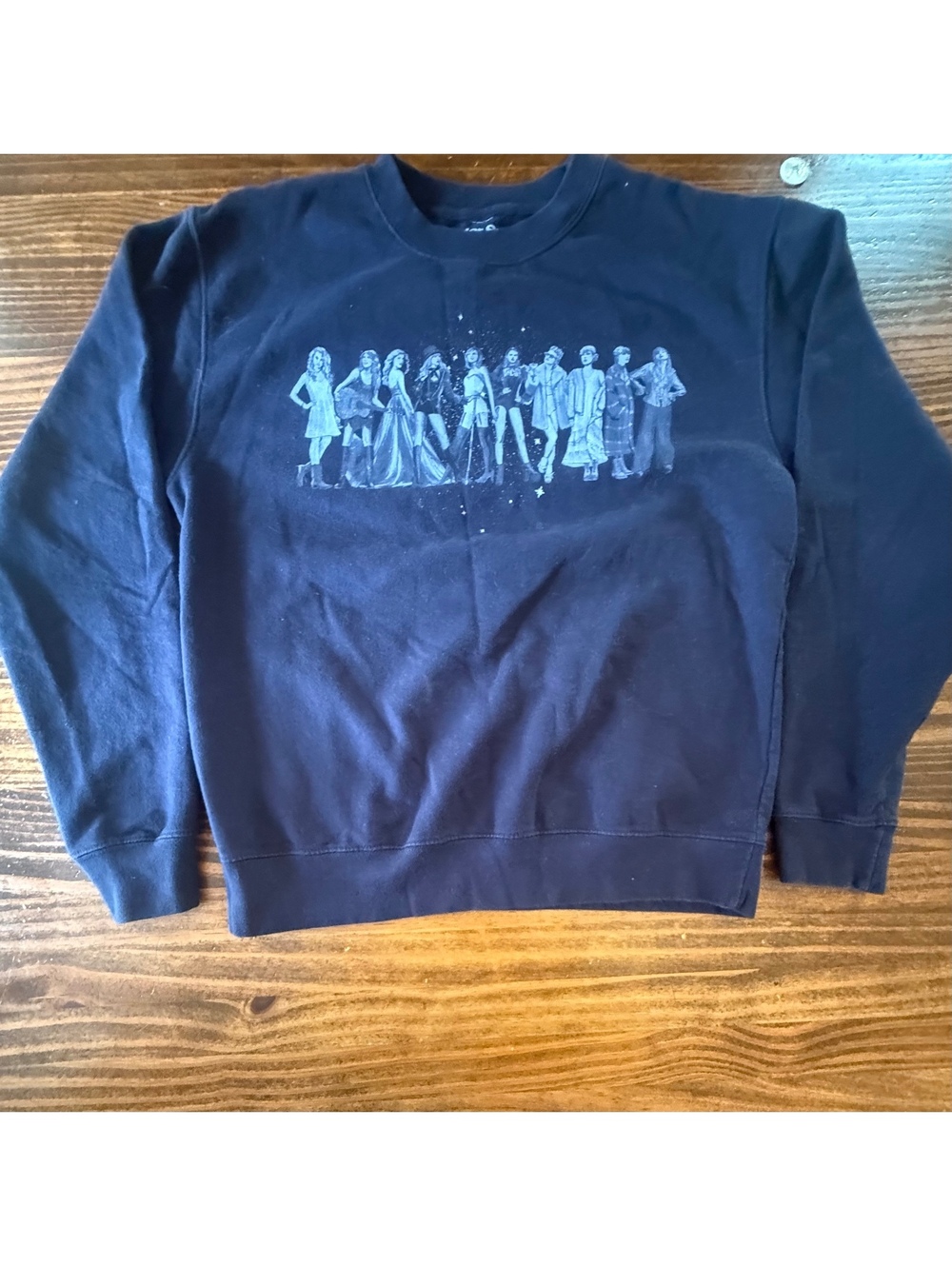 Taylor Swift Midnight's Graphic Crewneck Sweatshirt Medium